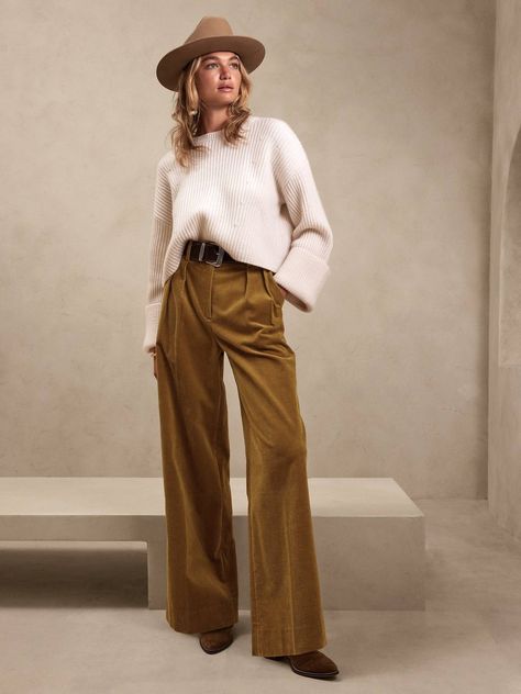 Black Friday Fashion, Corduroy Pants Outfit, Cotton Textiles, Corduroy Pant, Wide Leg Crop Pants, Womens Wide Leg Pants, Black Wide Leg Pants, Linen Blend Pants, Wide Leg Cropped Pants