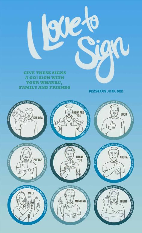 Nzsl Alphabet, Nz Sign Language, Signs Language, Deaf Language, Sign Language Colors, Sign Language Basics, Makaton Signs, Simple Sign Language, Maori Language