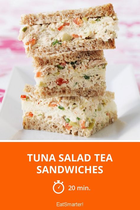 High Tea Sandwiches, Tea Party Sandwiches Recipes, Tea Party Sandwiches, Tea Sandwiches Recipes, Appetizer Sandwiches, Afternoon Tea Recipes, Tea Time Food, Party Sandwiches, Sandwich Fillings