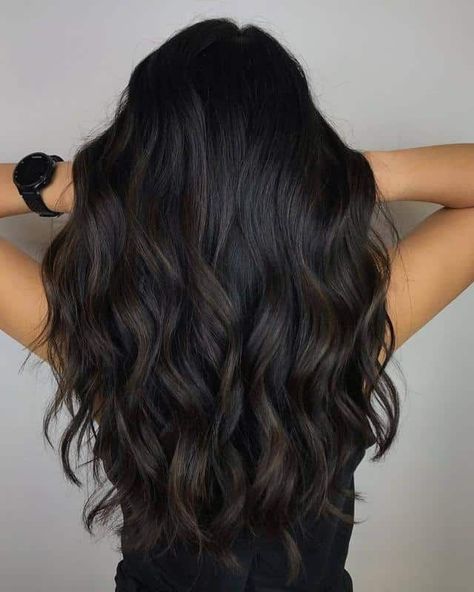 Espresso Hair Color, Black Hair Balayage, Dark Brunette Hair, Brown Hair Inspo, Hair Color Chart, Brown Hair Balayage, Dark Brown Hair Color, Hair Flower, Hair Shades