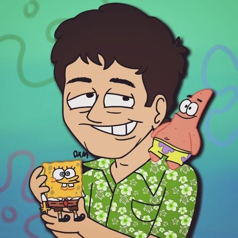 In order to develop the underwater world of Bikini Bottom, Stephen Hillenburg used his drawings READ MORE...CLICK Spongebob Comics, Stephen Hillenburg, Pineapple Under The Sea, Popular Cartoons, Shocking News, Best Fan, Cartoons Series, Marine Biology, Founding Fathers