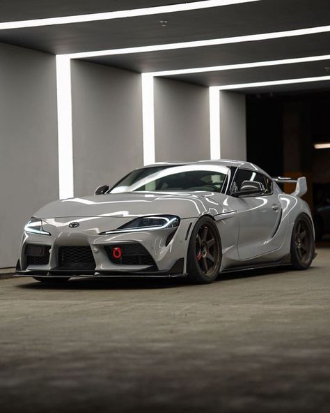 The Supra is powered by two BMW-sourced engine options: a turbocharged B48 2.0-litre inline-four or a turbocharged B58 3.0-litre inline-six. The 2.0-litre engine was initially offered in Japan, select Asian countries and Europe. One of the most notable aspects of the 2020 GR Supra is its acceleration. With a 3.0-L Turbo Inline-6 engine, the car can go from 0-60 mph in just 3.8 seconds. This makes it the fastest supra in the world.
#sportscar #racing #racingcar #worldfastercar #sports #supra #mk5 Toyota Super Car, Mk 5 Supra, Supra Mk5 Wallpaper, Supra Mk 5, Mkv Supra, Car Supra, Mk5 Supra, Cars Supra, Toyota Supra Mk5