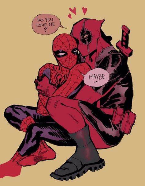 Spideypool Comic, Deadpool X Spiderman, Deadpool Art, Marvel Fanart, Deadpool Comic, Deadpool And Spiderman, Marvel Fan Art, Marvel Spiderman Art, Avengers Funny