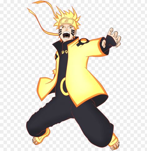 Naruto Transparent, Naruto Kurama Mode, Naruto Six Paths, Sprite Animation, Hokage Naruto, Naruto Kurama, Naruto Hokage, Naruto Birthday, Naruto Mobile