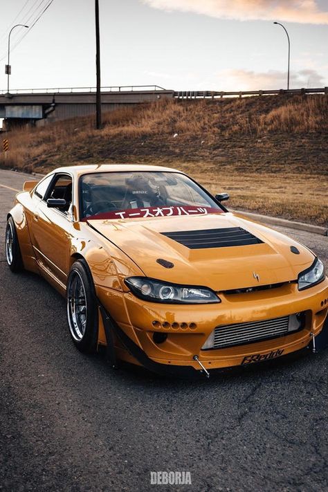 Badass 2jZ Nissan Silvia Custom Rocket Bunny - ModifiedX Rocket Bunny, Slammed Cars, Datsun Car, Silvia S15, Pimped Out Cars, Best Jdm Cars, Drifting Cars, Nissan Cars, Street Racing Cars