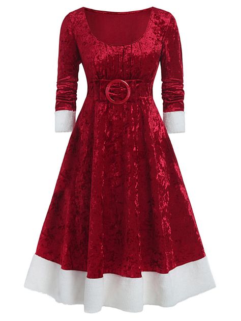 Plus Size Christmas, Midi Dress Plus Size, Velvet Midi Dress, Blue Dress Casual, Plus Size Kleidung, Red Midi Dress, Black Midi, Long Sleeve Midi, Dress Plus Size