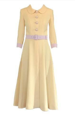 Claire Mischevani, Coat Dresses, Royal Clothes, Skirt Straight, Royal Outfits, Elegant Chic, Historical Dresses, The Grace, Flared Skirt