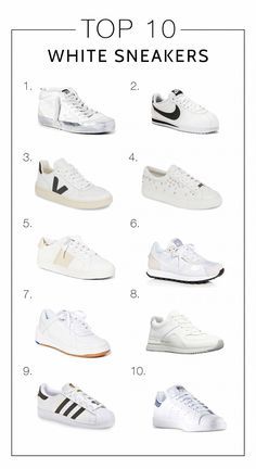 Good Sneakers For Women, White Sneaker Inspo Women, White Trendy Sneakers, Trending Nike Shoes For Women, White Shoes That Go With Everything, 2022 Shoes Trends Women Sneakers, Adidas White Sneakers Women, Balenciaga White Sneakers, Trendy White Shoes For Women