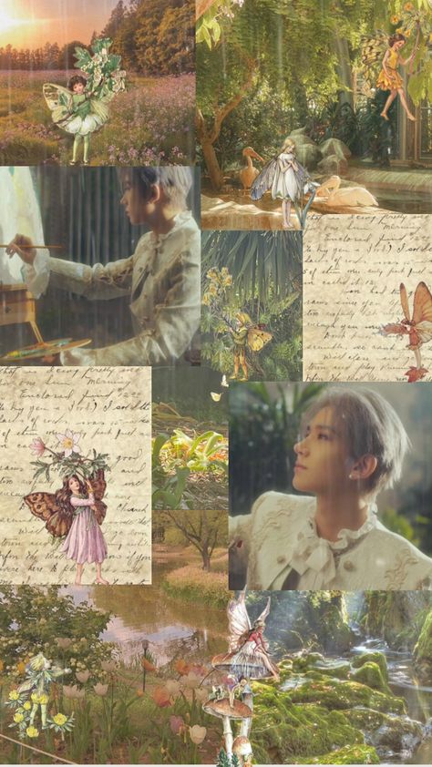 Fairy Heeseung🌱🧚 #fairycore #fairy #heeseung #enhypen #music #wallpaper #enha #kpop #cottagecore #rain #forest Enhypen Music Wallpaper, Cottagecore Rain, Kpop Cottagecore, Fairycore Aesthetic Wallpaper, Fairy Aesthetic Wallpaper, Fairycore Wallpaper, Enhypen Wallpapers, Spring Fairy, Fairycore Aesthetic