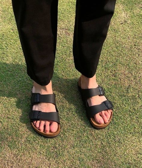 Men birkenstock outfit