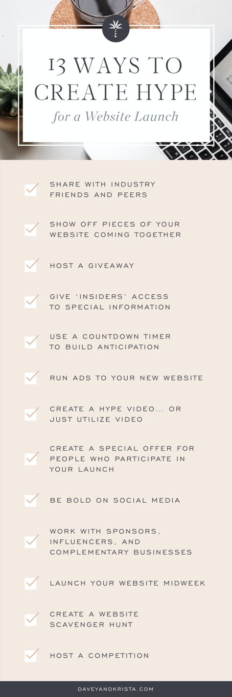 How to Create Hype for a Website Launch | Davey & Krista Launch Post Ideas, Website Launch Idea, Launch Event Ideas, Business Launch Party, Wedding Planning Business, Social Media Work, Planning Business, Business Launch, Photographer Website