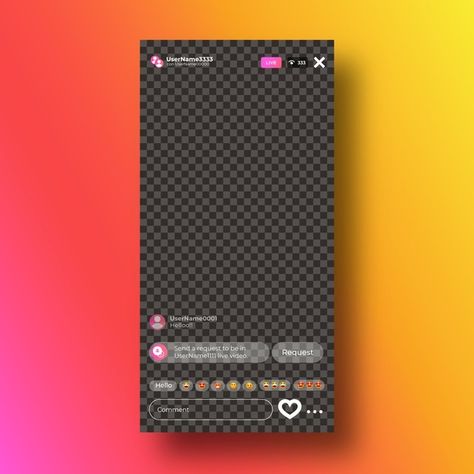 Ig Live Template, Instagram Live Template, Stream Template, Snowflake Template, Instagram Username Ideas, About Instagram, Insta Live, Instagram Branding, App Template