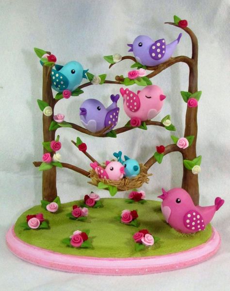 فن الرسم بالمسامير, Clay Crafts For Kids, Fondant Animals, Timing Is Everything, Clay Wall Art, Clay Diy Projects, Polymer Clay Animals, Fondant Figures, Diy Paper Crafts Decoration