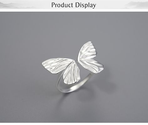 by DignityX® | Premium Elegant Shine ~ Nature Inspired Jewelry * Free Global Shipping ~ Conditions Apply ... Insect Jewelry Design, Gold Butterfly Ring, Motifs Perler, Animal Rings, Butterfly Ring, Nature Inspired Jewelry, Handmade Rings, Gold Butterfly, Vintage Butterfly