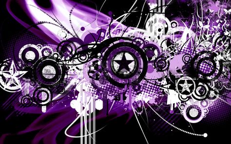 Love it Purple Emo Aesthetic, Emo Aesthetic Wallpaper, Scene Background, Emo Aesthetic, Wallpapers, Stars, Purple, Black