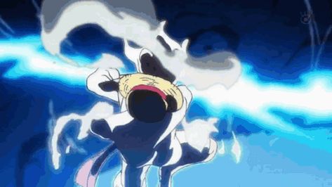 Luffy Gear 5 Moon, Luffy Gear 5 Gif, Moon Animated, Lightning Gif, Japanese Gif, Gear 5 Luffy, Hood Wallpapers, Anime Websites, One Piece Gif