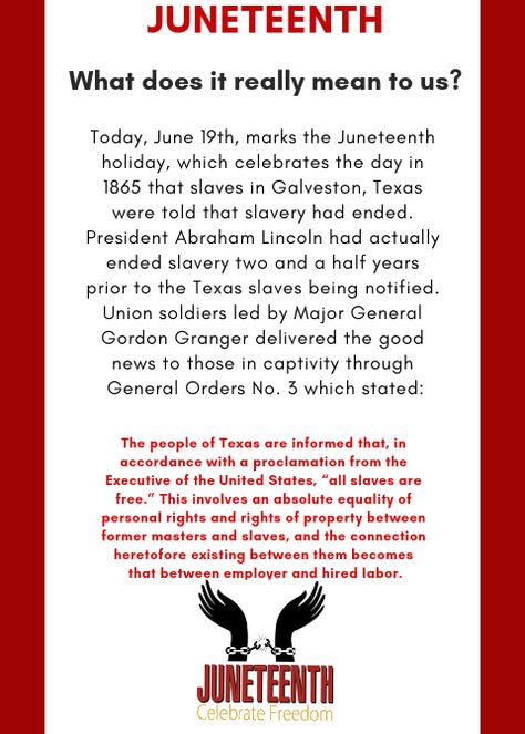 Juneteenth Colors Meaning, Juneteenth For Preschool, Juneteenth Library Display, Happy Juneteenth Quotes, Juneteenth Images, Juneteenth Celebration Ideas, Juneteenth Quotes, What Is Juneteenth, Black Statue