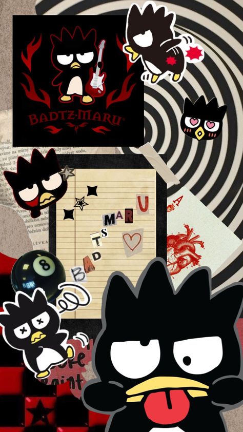 Badtzmaru Badtz Maru Aesthetic Wallpaper, Batzu Maru Wallpaper, Badtzmaru Sanrio Wallpaper, Badtz Maru Poster, Sanrio Wallpaper Badtz Maru, Batzmaru Wallpaper, Badtz Maru Wallpapers Iphone, Badz Maru Wallpaper, Bad Badtz Maru Wallpaper