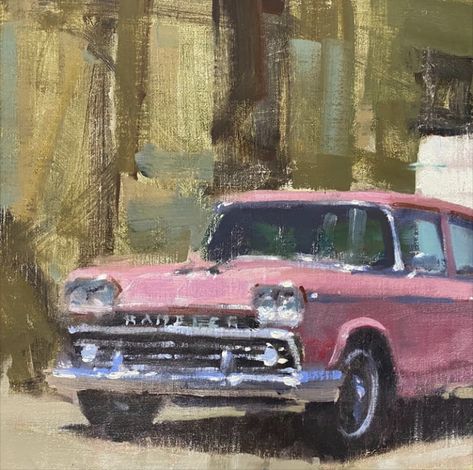 Carol Marine, Cars Sketch, Car Animation, Car Sketch, Car Painting, Art Works, Beautiful Art, Classic Cars, Painter