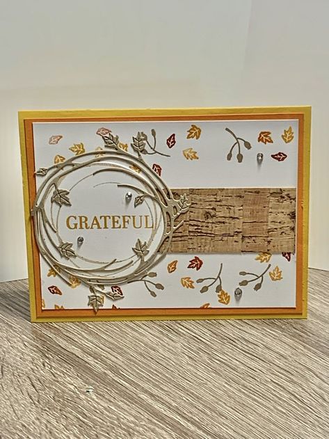 SNEAK PEAK Sparkle of the season STAMPIN' UP! Sparkle Of The Season, Thanksgiving Cards Handmade, Wreath Cards, Pumpkin Cards, Hand Made Greeting Cards, Spellbinders Cards, December 2024, Beautiful Handmade Cards, Thanksgiving Cards