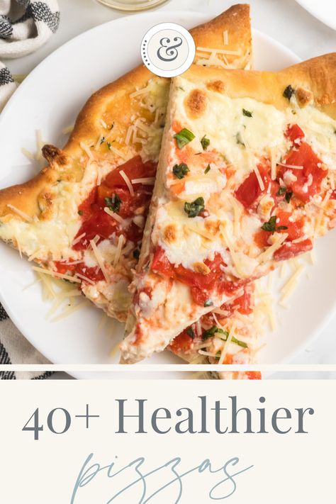 Healthier Pizza Recipes, Heart Healthy Pizza Recipe, Heart Healthy Pizza, Easy Healthy Pizza Recipes, Gluten Free Fruit Pizza, Easy Healthy Pizza, Clean Eating Pizza, Vegan Pizza Dough, Spiralized Sweet Potato