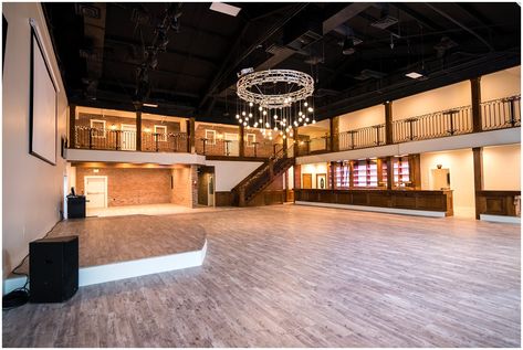 Talia Event Center Inside Main Area | Utah Wedding Venue | Talia Weddings Event Center Lighting, Event Center Design Ideas, Concert Venue Design, Event Hall Interior Design, Utah Wedding Venues, Space Aesthetics, Venue Business, Event Venue Design, Event Space Design