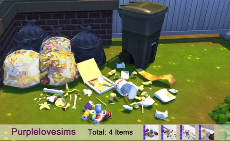 [Purplelovesims] Garbage 0....(4) Pbr Beer, Sims 4 Traits, Sims 4 Cc Folder, Sims Games, Sims 4 Dresses, Sims Four, Messy Room, Sims 4 Collections, New Animal Crossing