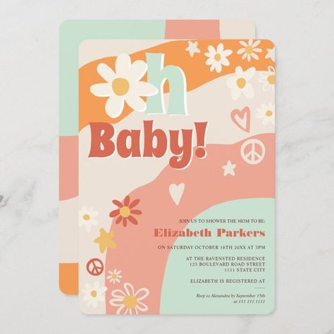 Groovy Girl Baby Shower Theme, Retro Gender Reveal, Girl Power Baby Shower, Disco Baby Shower Ideas, Retro Baby Shower Ideas, Groovy Baby Shower Theme, Groovy Baby Shower Ideas, Retro Baby Showers, Bebe Shower