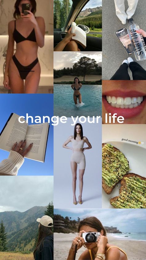 Sport, books, food How To Burn Fat, Fitness Vision Board, Motivation Sport, Changing Your Life, Wellness Journal, Life Vision Board, Ways To Burn Fat, Health Planner, Vision Board Inspiration