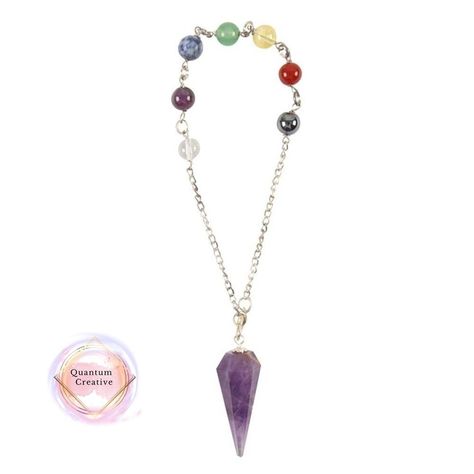 Amethyst Chakra Pendulum Bracelet https://www.jocurry.com/products/amethyst-chakra-pendulum-bracelet Quantum Creative #Hot Amethyst Chakra, Chakra Pendulum, Spiritual Gifts, Lowest Price, Chakra, United Kingdom, Amethyst, Bracelet, Gifts