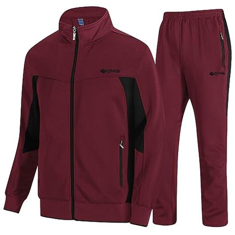 Limited-time deal: TBMPOY Men's Tracksuits Sweatsuits for Men Sweat Track Suits 2 Piece Casual Athletic Jogging Warm Up Full Zip Sets Hairstyle Mens, Workouts Women, Mens Tracksuit Set, Mens Ski Pants, Men Sport Pants, Haircut Long, Mens Haircut, Soft Jacket, Track Suit Men