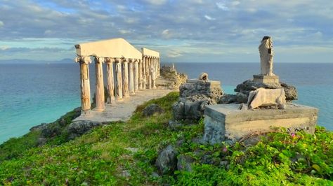 Tavel Guide | Fortune Island, Nasugbu, Batangas | TERE TEREBOL Fortune Island, Nasugbu Batangas, Abandoned Island, Batangas Philippines, Taal Volcano, Visit Philippines, Cliff Jumping, Greco Roman, Definition Of Love