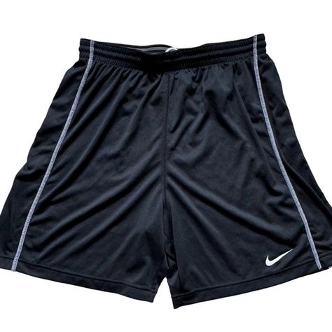 Nike Dri Fit Black Polyester Elastic Waist High Waist Athletic Soccer Shorts Size Medium, See Pictures For Measurements Excellent Pristine Condition, No Flaws Black Lightweight Sheer Fast Drying Polyester Material Features: Fast Drying Nike Dri Fit Material, White Contract Stitching, Elastic Waist With Drawstring Closure, High Waist, Longer Inseam (Soccer Length) Tags: High Waist Outdoor Athletic Soccer Black Dri Fit Lightweight Black Polyester Shorts Nike Dri Fit Grey Nike Shorts, Black Nike Shorts, Nike Pro Spandex, Nike Athletic Shorts, Soccer Shorts, Running Shorts Women, Nike Running Shorts, Shorts Nike, Grey Nikes