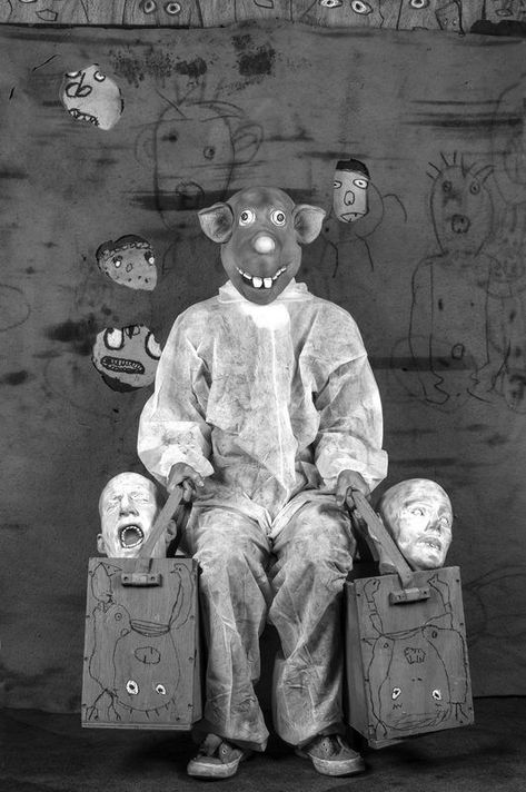 In his recent work, Roger Ballen creates a new persona, 'Roger the Rat'. On the edge of mainstream society lives a part-rat part-human creature, free from the constraints of society, living amongst disorder and immorality... Come visit 'Roger the Rat' and more at Paddington Reservoir Gardens. We're open until 28 November! Roger will be giving an Artist talk at the Launch of Head On Interactional! RSVP: https://on.headon.com.au/interactional-launch Rat Head, Roger Ballen, Tate Britain, Collections Of Objects, 28 November, We're Open, Getty Museum, Photographic Artist, Still Photography