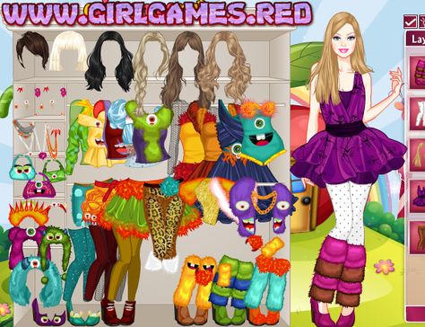 Dress Up Games 2000s, 2000s Website, Alien Dress, Barbie Dress Up Games, Nostalgic Games, 2000s Dress, Children's Games, Girl Games, Dress Up Games