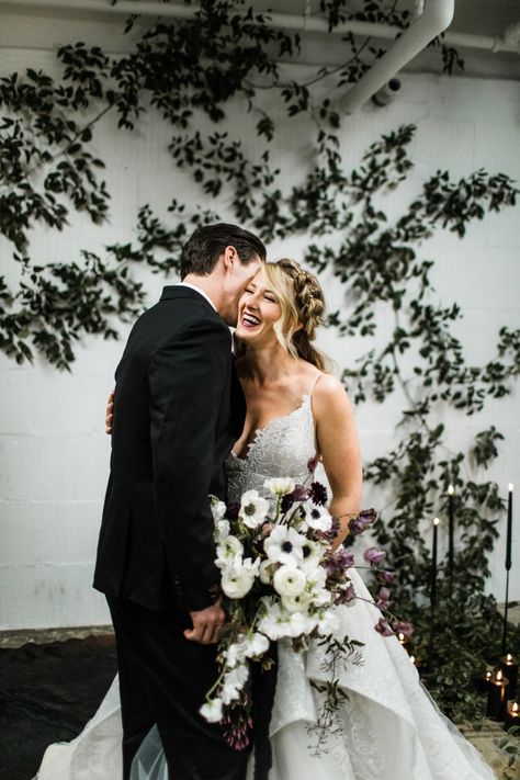 Black And White Winter Wedding, White Masquerade, Moody Flowers, Classic Wedding Inspiration, White Wedding Decorations, Boda Ideas, Pink Wedding Cake, Moody Photography, Wedding Themes Fall