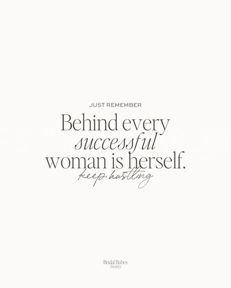 I’ll tell you now, the amount of hustling I have done over the past 15+ years is enough to last a life time 😅 We all know running a business is hard, if it wasn’t, everyone would do it. You’re in this position because you’re capable of making it work. And one day, all those long hours, mental breakdowns and late nights will be worth it. Keep hustling, babe! You’ve got this 🤍 #inspo #bridalhmua #mua #bridalbusiness #businesscoach #businesseducator #bridalbusinesseducator Keep Hustling, Bridal Business, You Ve Got This, Running A Business, Successful Women, Long Hours, I Have Done, Life Time, Make It Work