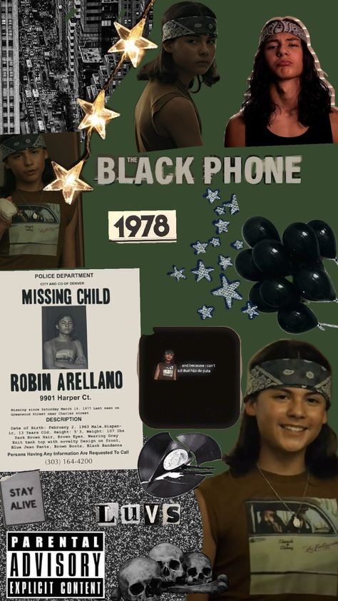 #theblackphone Finny And Robin The Black Phone, Tbp Characters, Anmi Wallpaper, Robin Arellano, The Black Phone, Black Phone Wallpaper, Black Phone, Movie Wallpapers, Hottest Guy Ever