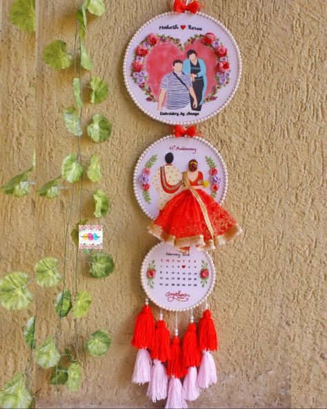 Embroidery Hoop Art Tutorial, Hearts Paper Crafts, Handmade Decorative Items, Embroidery Hoop Art Diy, Embroidery Frame, Embroidery Hoop Wall Art, Diy Bead Embroidery, Wedding Embroidery, Diy Embroidery Designs