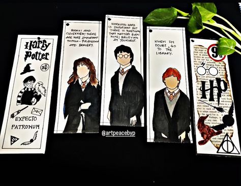 Oh, well. What’s life without a few bookmarks? Hp Bookmarks, Harry Potter Birthday Cards, Aesthetic Bookmarks, The Colour Of Magic, Eid Sweets, Harry Potter Bookmark, Bookmarks Quotes, Bookmark Design, Handmade Bookmarks Diy