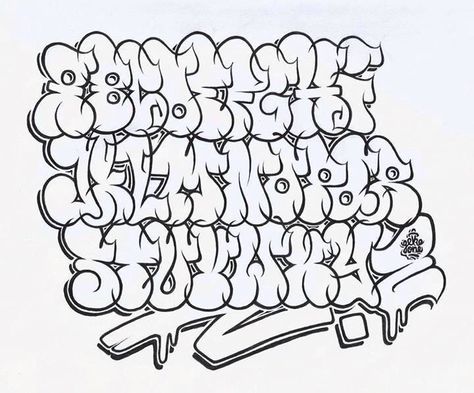 Graffitti alphabet Graffiti Lettering Throw Up, Graffiti Tags Ideas, Bubble Graffiti Alphabet, Graffiti Letter G, Graffiti Script, Graffiti Alphabet Styles, Graffiti Lettering Alphabet, Graffiti Art Letters, Graffiti Wildstyle