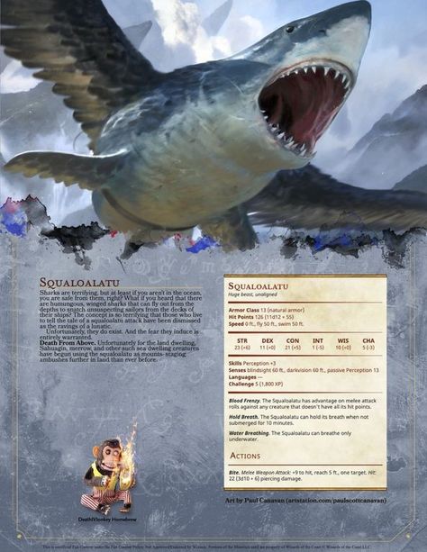 Flying Monsters, Dungeons And Dragons Memes, Dnd Races, Dungeons And Dragons 5e, Dnd Funny, Beast Creature, Dungeons And Dragons Classes, Dnd 5e Homebrew, Dnd Dragons