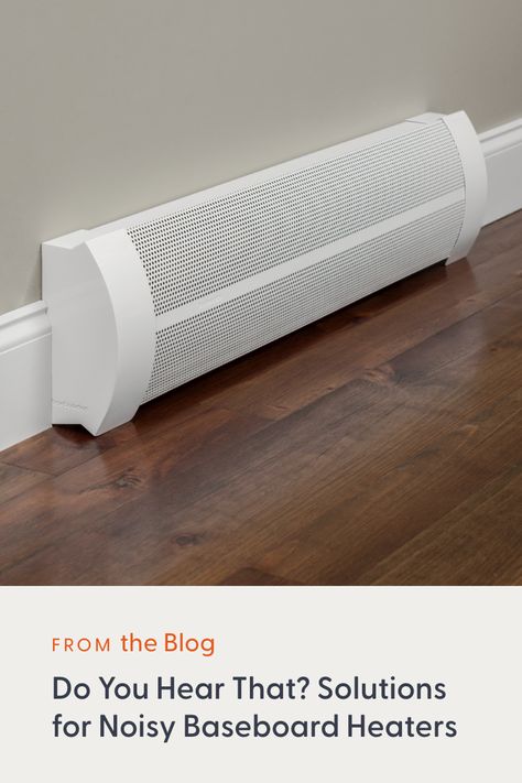 Most noisy baseboard heaters are the result of one of a few issues that are fixable. Read below what makes baseboard heaters noisy and what you can do about it. ⬇️ Baseboard Heaters, Baseboard Heater Covers, Baseboard Heating, Baseboard Heater, Heater Cover, Baseboards, What You Can Do, Energy Efficiency, Cozy House