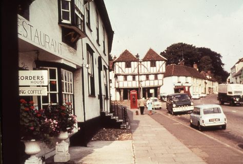 Essex England, English Village, Town Street, Two Best Friends, Ford Transit, Classic Mini, Our Life, 1970s, England