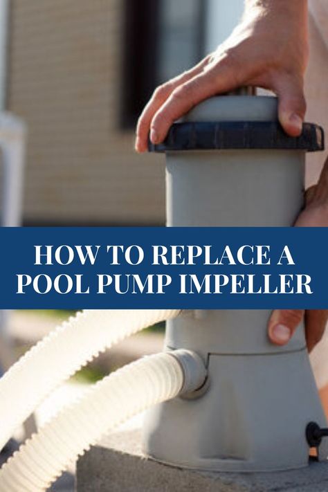 Here's how to replace a pool pump impeller to keep your swimming pool pump running smoothly. Pool Pumps, Pool Cleaning Tips, Pool Pump, The Breakers, Pool Maintenance, Pool Cleaning, Cleaning Hacks, Swimming Pools, Pool