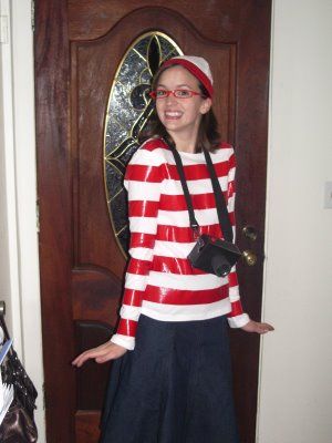 Where's Waldo and Wenda costume Wenda Costume, Easy Adult Costumes, Where's Waldo, Wheres Waldo, Kid Craft, Second Chances, Fall Thanksgiving, Adult Costumes, Holidays Halloween