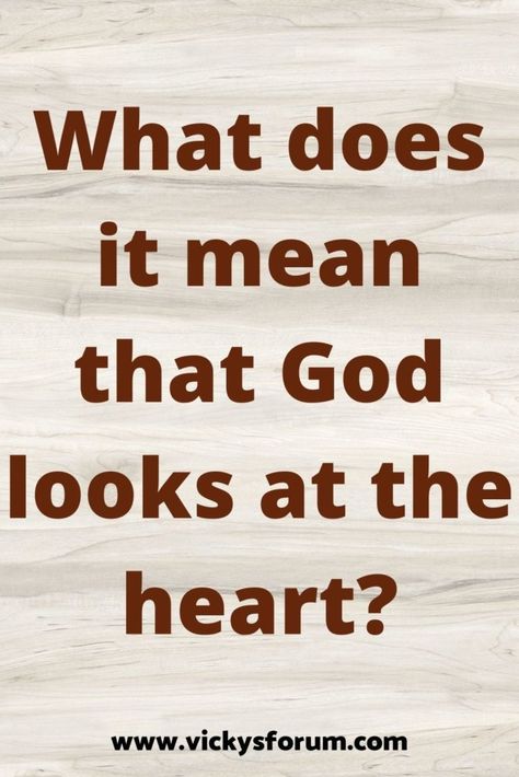 God Looks At The Heart, Sense Of Urgency, Man Looks, In The Last Days, Smooth Talker, Everything I Am, Self Pity, Bible Study Notebook, Bible Love