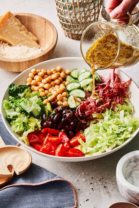 10 Minute Crazy-good Italian Chopped Salad, Kalejunkie Italian Chopped Salad, Spicy Italian Salad, Chipped Italian Salad, Italian Veggie Salad, Crazy Good Italian Chopped Salad, Chopped Salad Dressing Recipe, Chopped Italian Salad, Chopped Salads