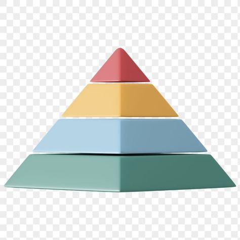 Pyramid Graphic Design, Pyramid Illustration, Pyramid Structure, 3d Pyramid, 3d Business, Business Illustration, Backgrounds Free, Free Png, Free Image