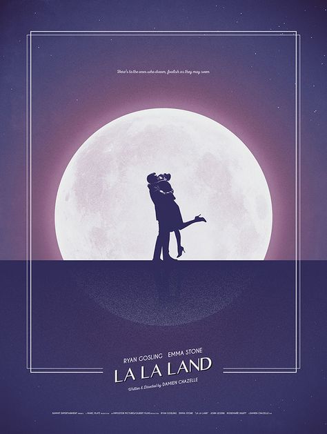 Lala Land Poster, La La Land Art, Here's To The Fools Who Dream, Damien Chazelle, Septième Art, I Love Cinema, Minimal Movie Posters, Movie Posters Design, Environmental Factors